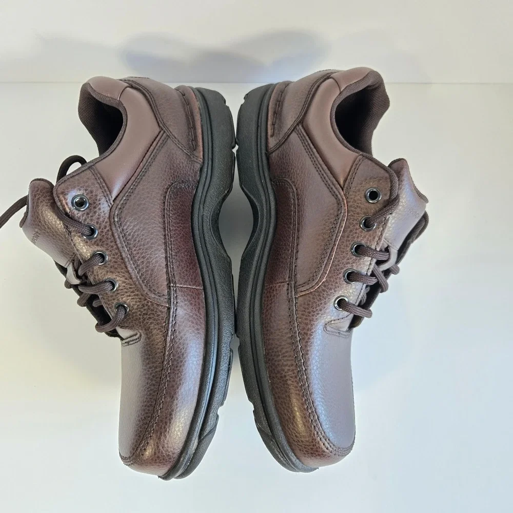 Rockport World Tour Classic Leather Men Size 9 Brown Walking Shoes K71201